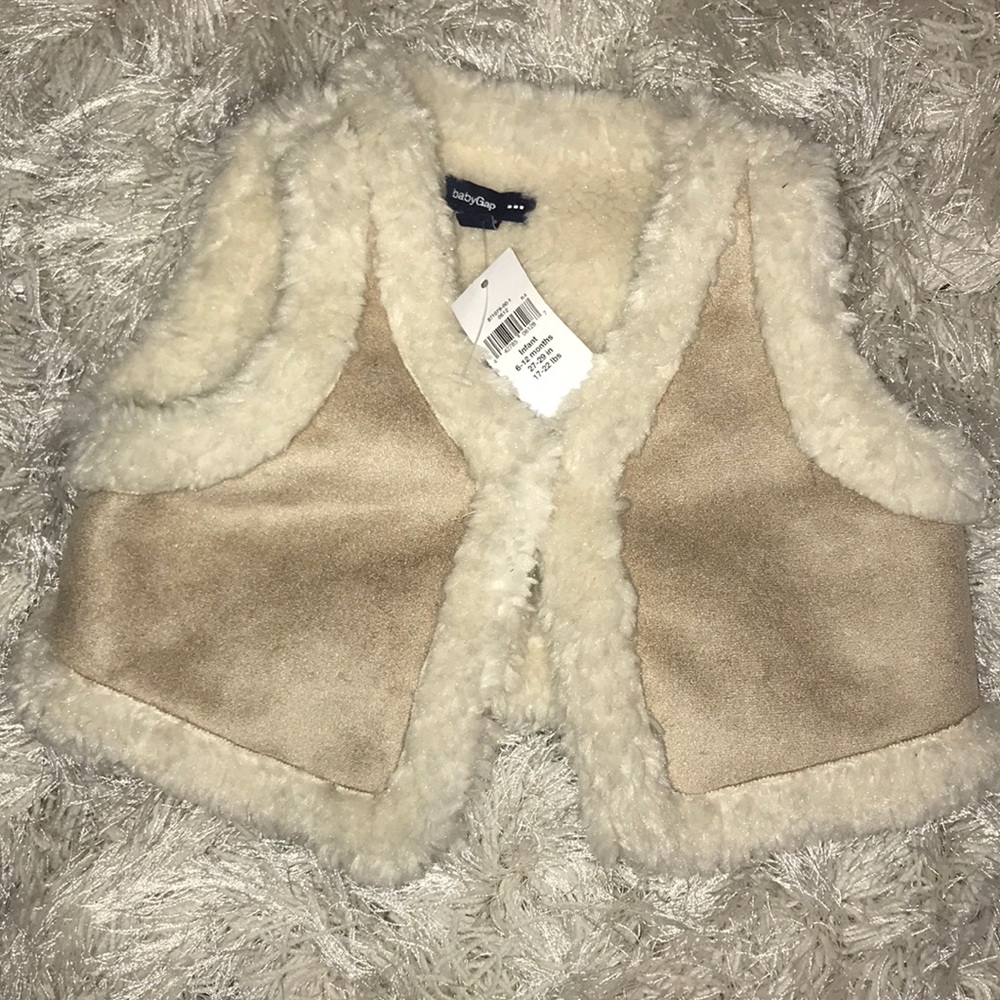 Baby Gap Sherpa Fleece Lined Vest